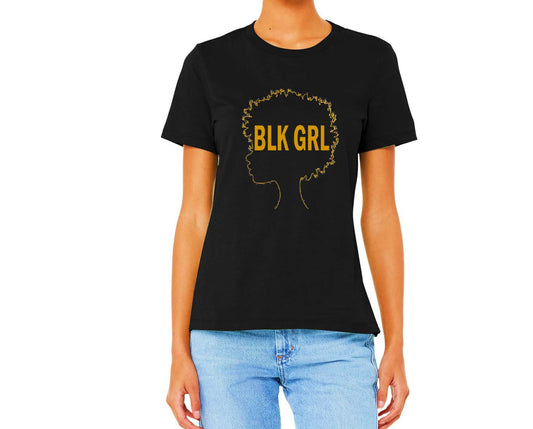 BLK GRL Relaxed Fit T-Shirt